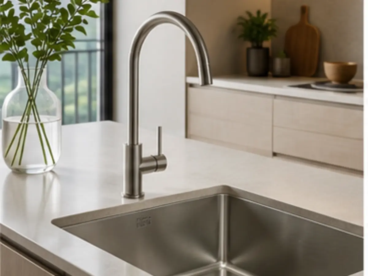 Contemporary kitchen sink collection