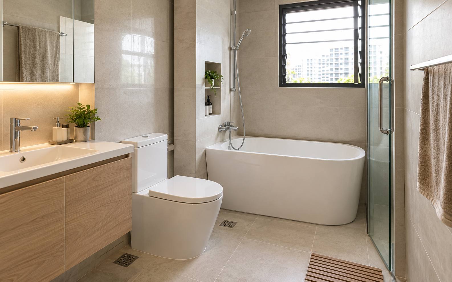 Can You Install a Bathtub in an HDB Flat? Size and Weight Considerations