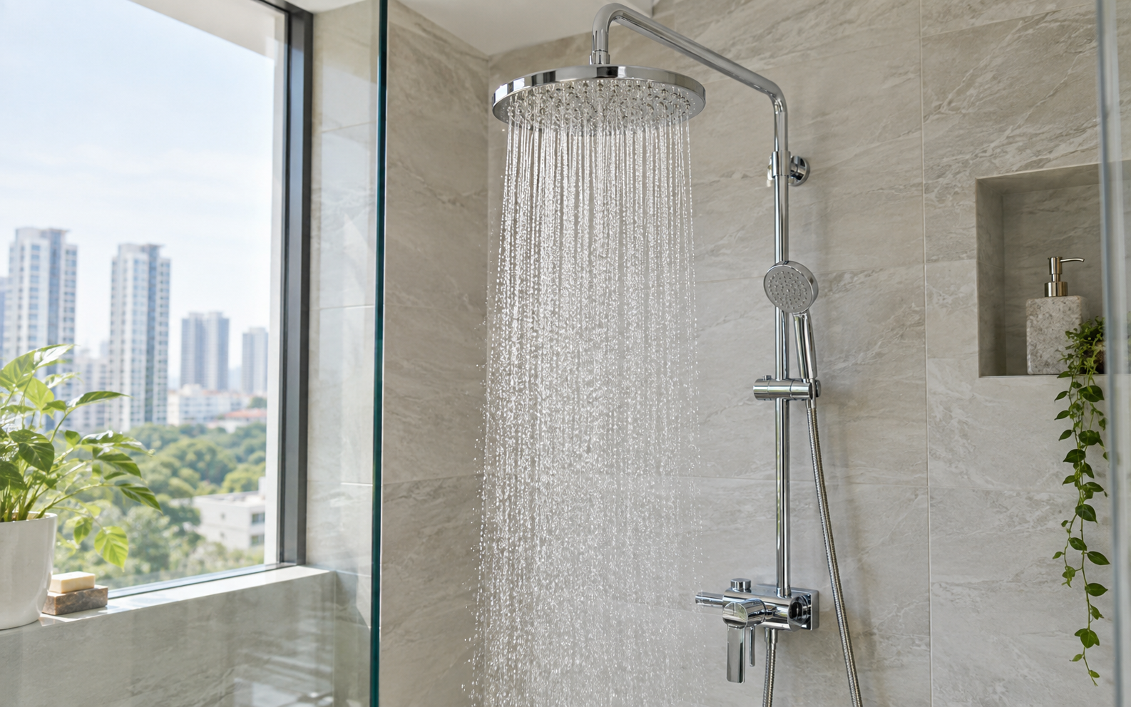 How to Fix Low Water Pressure in a Rain Shower Head