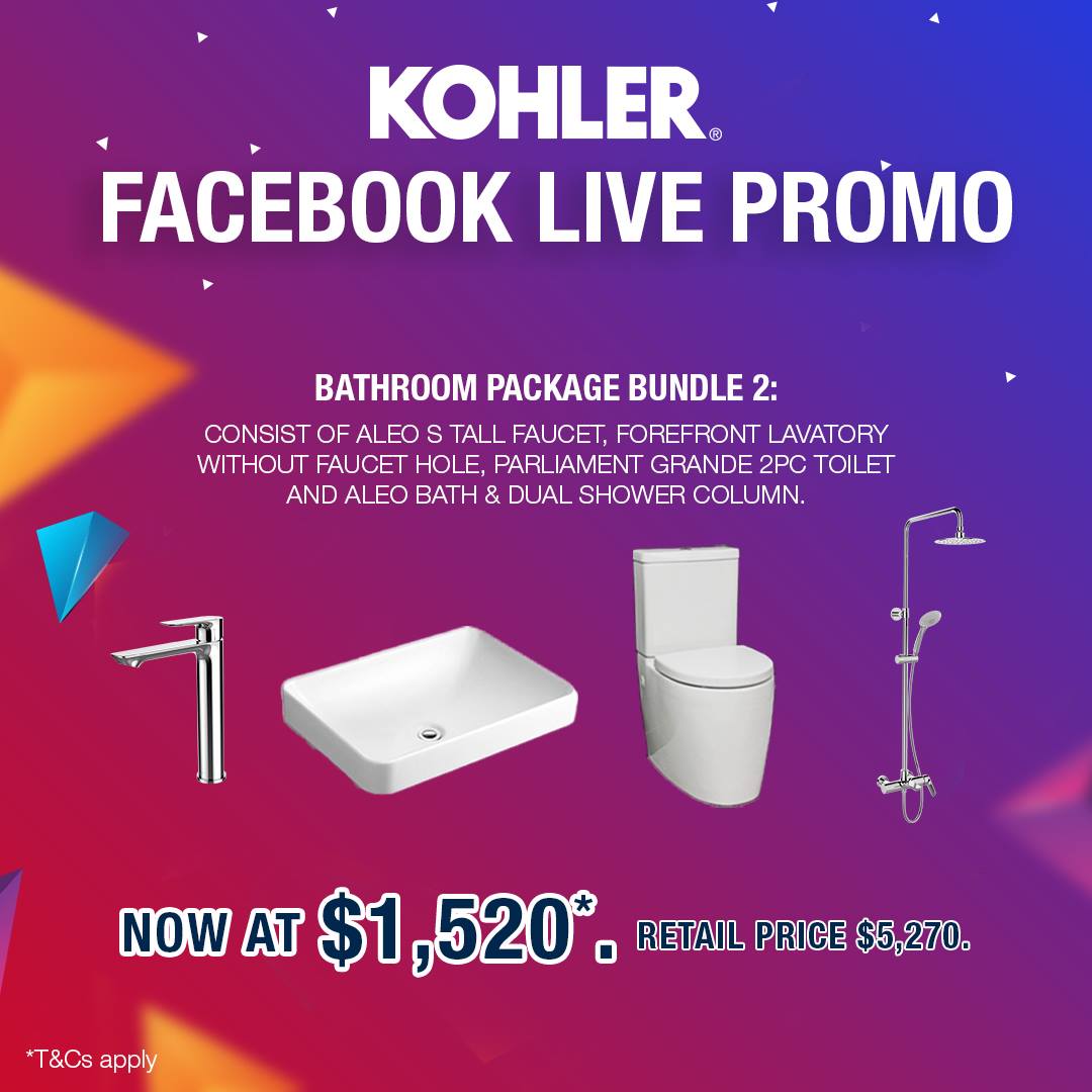 KOHLER FB Live Promo! Bathroom Warehouse