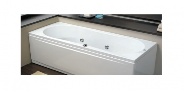 Blubleu GEA built-in bathtub