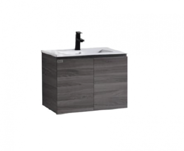 Baron stainless steel cabinet with ceramic basin